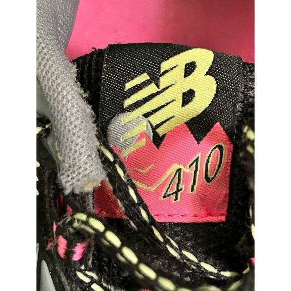 New Balance 410 Womens Trail Running Shoes Sneakers WT410BP4 Black/Pink/Gray - 7 - Picture 6 of 8
